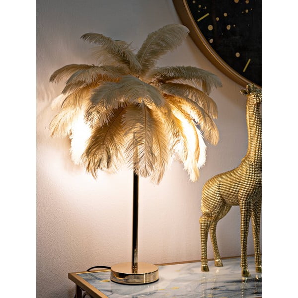 Stolní lampa ve zlaté barvě (výška 55 cm) Palm – Mauro Ferretti-image-1