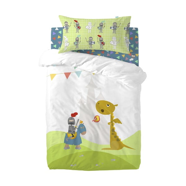 Elastické bavlněné prostěradlo Mr. Fox Knight, 70 x 140 cm-image-2