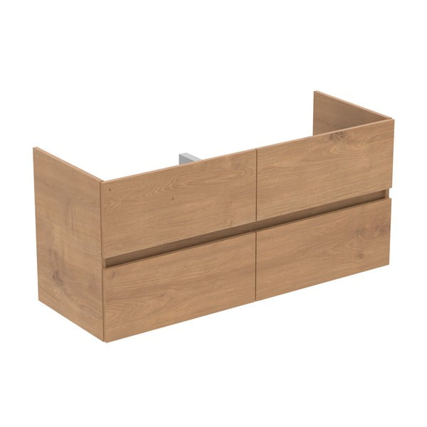 Závěsná skříňka pod umyvadlo v dekoru dubu v přírodní barvě 120x55 cm Eurovit+ – Ideal Standard-image-2