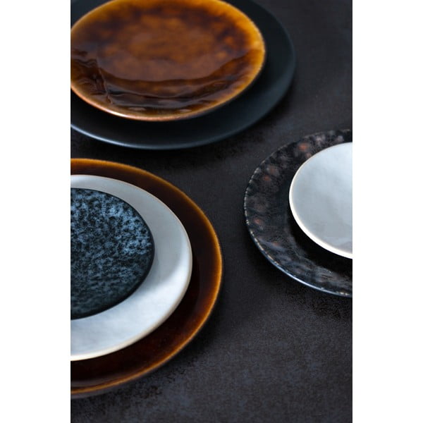 Hnědý kameninový podnos Costa Nova Roda, ⌀ 16 cm-image-3