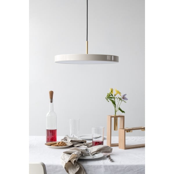 Bílé LED závěsné svítidlo s kovovým stínidlem ø 31 cm Asteria Mini – UMAGE-image-3