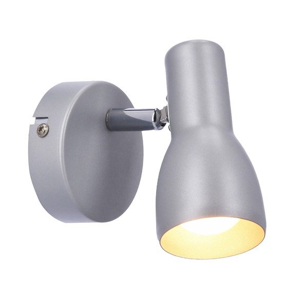 Nástěnné svítidlo v matně stříbrné barvě Picardo – Candellux Lighting