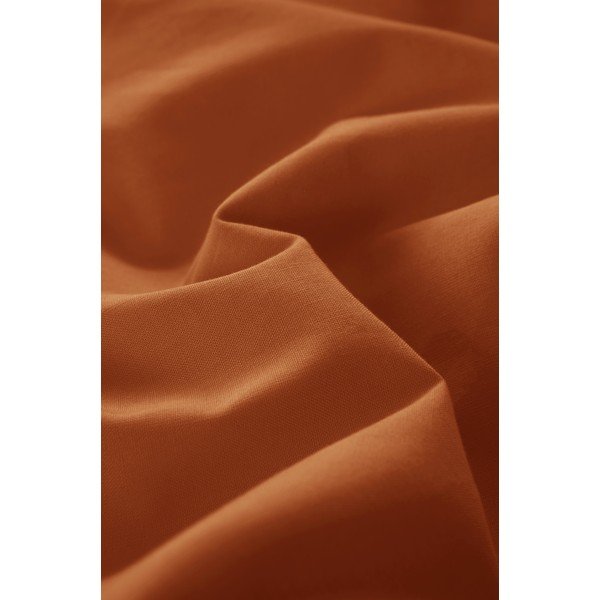 Povlečení na jednolůžko z bio bavlny v terakotové barvě 140x200 cm Zack – Jotex-image-3