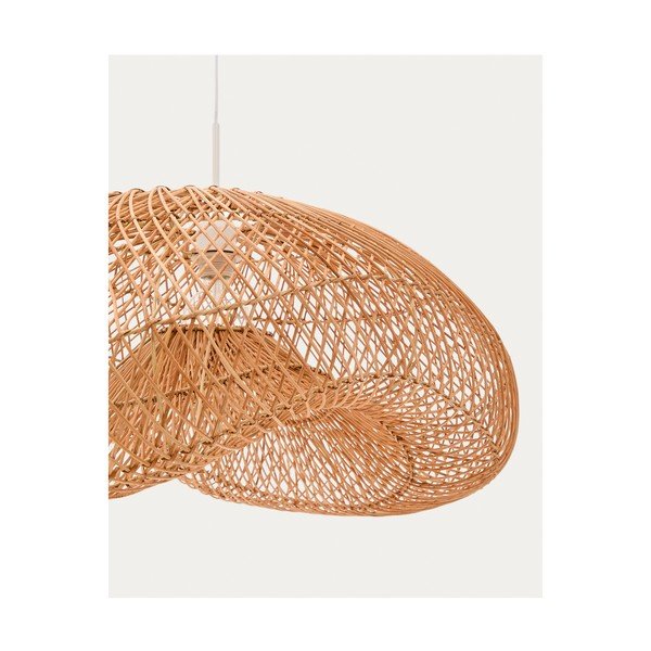 Ratanové stínidlo v přírodní barvě 58x85 cm Isora – Kave Home-image-4