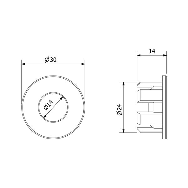 Krytka přepadu umyvadla – Sapho-image-3