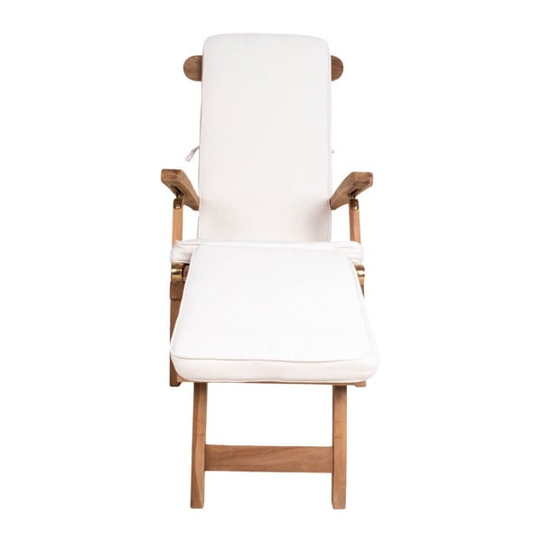 Bílý bavlněný sedák na venkovní lehátko House Nordic Arrecife-image-3