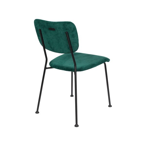 Tmavě zelené jídelní židle v sadě 2 ks Benson – Zuiver-image-4