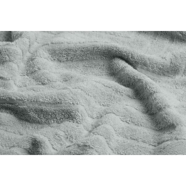 Světle šedé froté bavlněné ručníky a osušky v sadě 2 ks – Foutastic-image-2