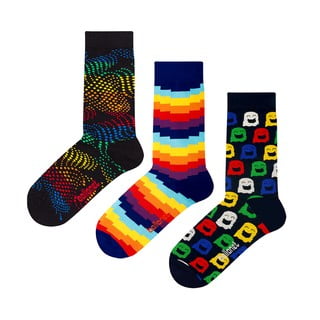 Set 3 párů ponožek Ballonet Socks Ghost v dárkovém balení, velikost 36 - 40