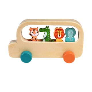Dřevěný autobus Colourful Creatures – Rex London