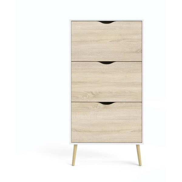 Botník v dubovém dekoru Tvilum Oslo-image-2