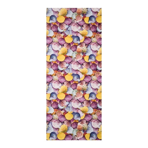 Vysoce odolný koberec Webtappeti Conchiglie, 58 x 80 cm