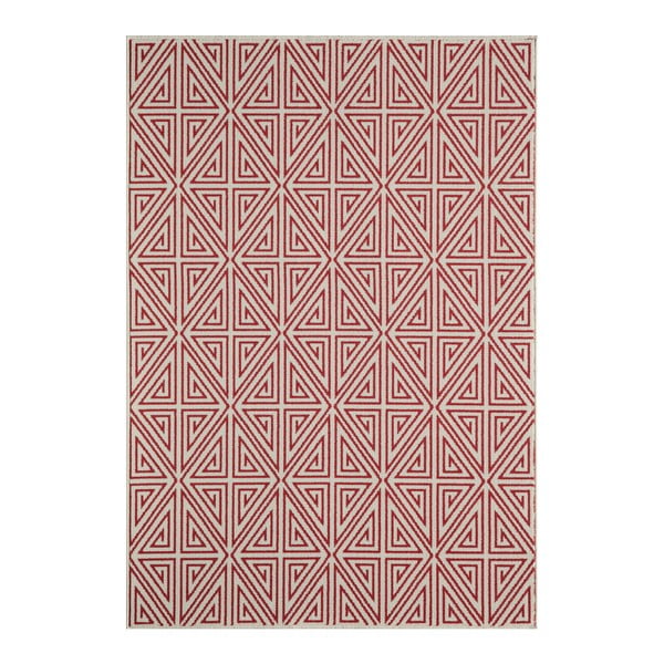 Červený koberec Nourison Baja Apuri, 290 x 201 cm