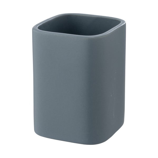 Modrý keramický kelímek na zubní kartáčky Hexa – Wenko-image-4
