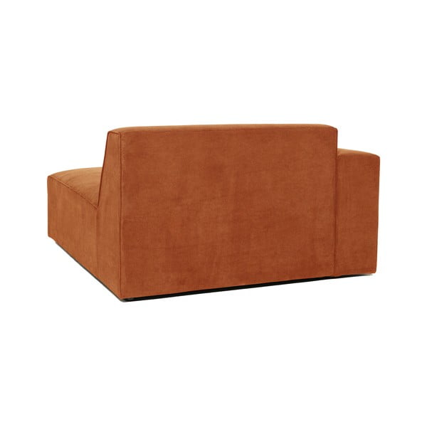 Oranžový manšestrový modul pohovky (levý roh) Sting - Scandic-image-3