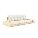 Krémová rozkládací pohovka 244 cm Base – Karup Design