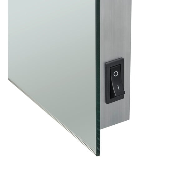 Nástěnné zrcadlo s osvětlením 50x70 cm Ilona – Mirrors and More-image-3