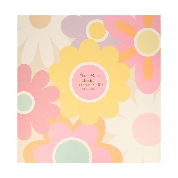 Girlanda Groovy Flower – Meri Meri-image-2