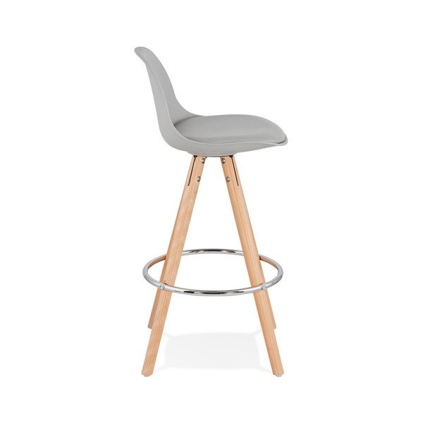 Šedá barová židle Kokoon Anau, výška sedu 64 cm-image-4