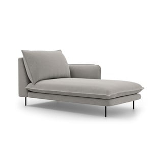 Světle šedá lenoška Cosmopolitan Design Vienna, pravý roh
