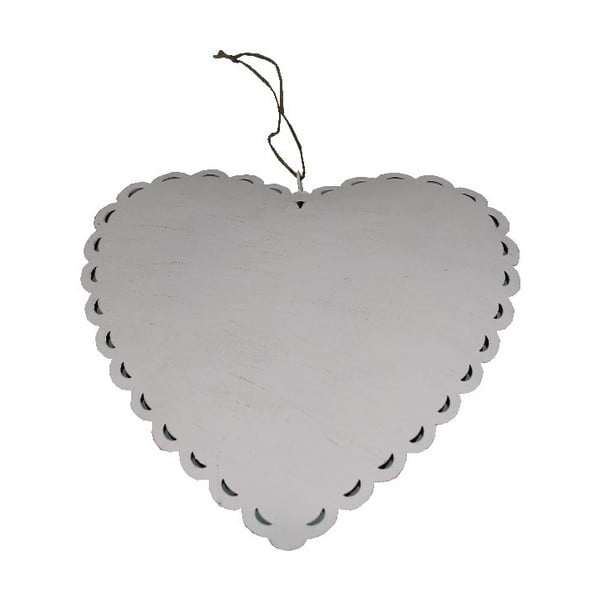 Závěsná dekorace Antic LineRomantic Heart, šířka 19 cm