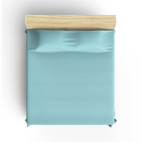 Světle tyrkysový lehký přehoz přes dvoulůžko Turquoise, 220 x 240 cm-image-1