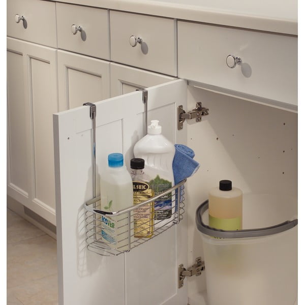 Kovový košík na kuchyňská dvířka iDesign Axis Basket-image-1