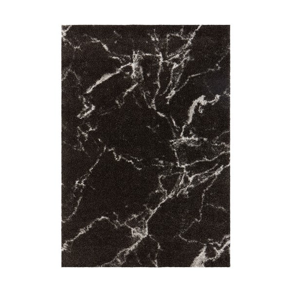 Černý koberec Mint Rugs Nomadic Mayrin, 80 x 150 cm
