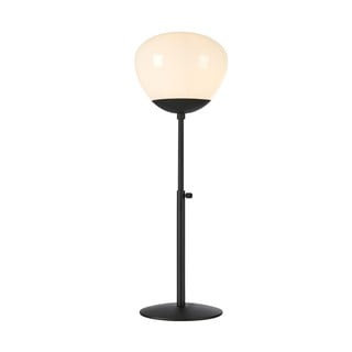 Černá stolní lampa Markslöjd Rise, výška 75 cm
