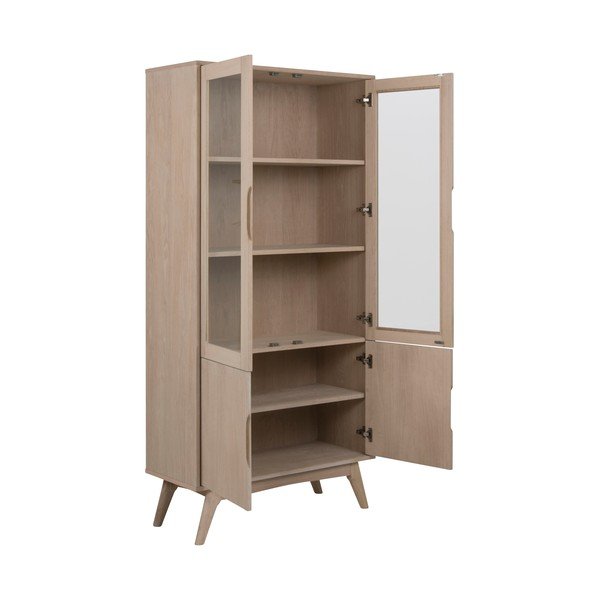 Vitrína v dekoru dubu 94x192 cm Marte - Actona-image-2