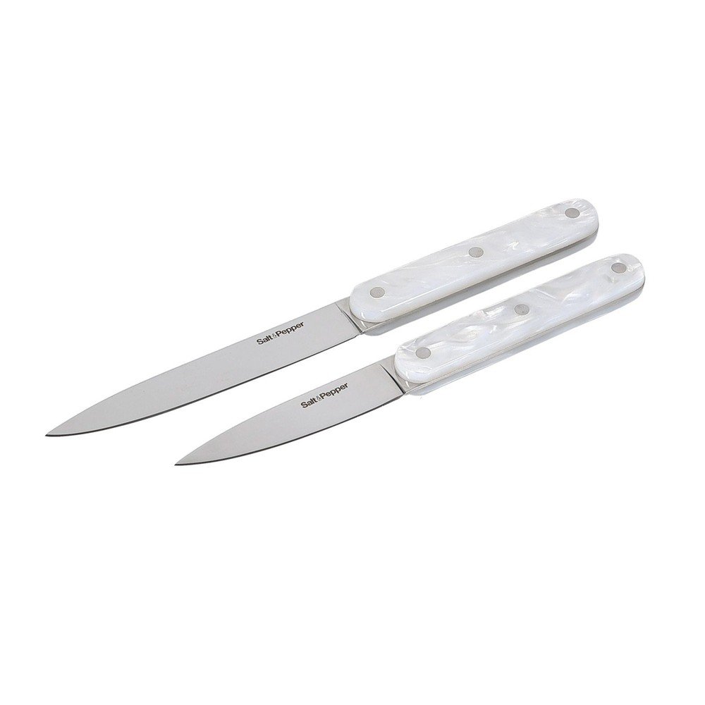 Sada nožů 2 ks na zeleninu z nerezové oceli Chop – Salt&Pepper