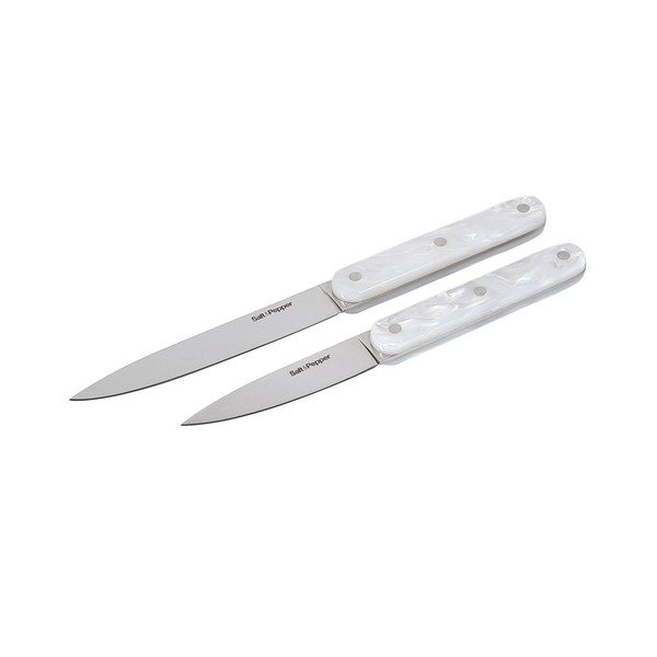 Sada nožů 2 ks na zeleninu z nerezové oceli Chop – Salt&Pepper