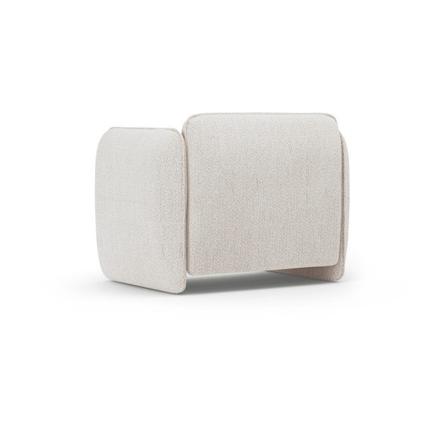 Krémové žinylkové křeslo Georgia – Micadoni -image-3