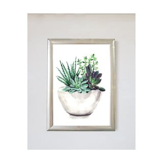 Plakát 20x30 cm Green Leaf Vase – Piacenza Art