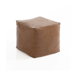 Hnědý sedací puf Tomasucci Soko, výška 45 cm