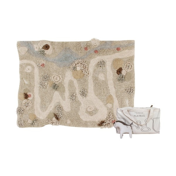 Béžový bavlněný dětský hrací koberec 120x160 cm Path of Nature – Lorena Canals-image-3