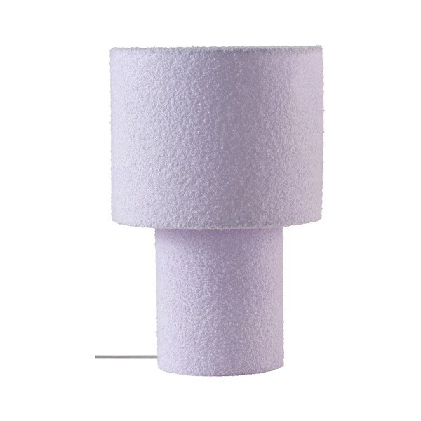Látková stolní lampa v levandulové barvě (výška 44 cm) Aubra – Jotex
