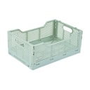 Plastový úložný box v mentolové barvě 40x30x17 cm – Homéa