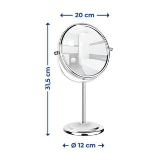 Kosmetické zvětšovací zrcadlo (7x) ø 15 cm – Maximex