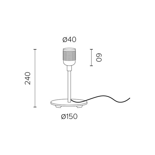 Černá stolní lampa Sotto Luce Uno-image-2