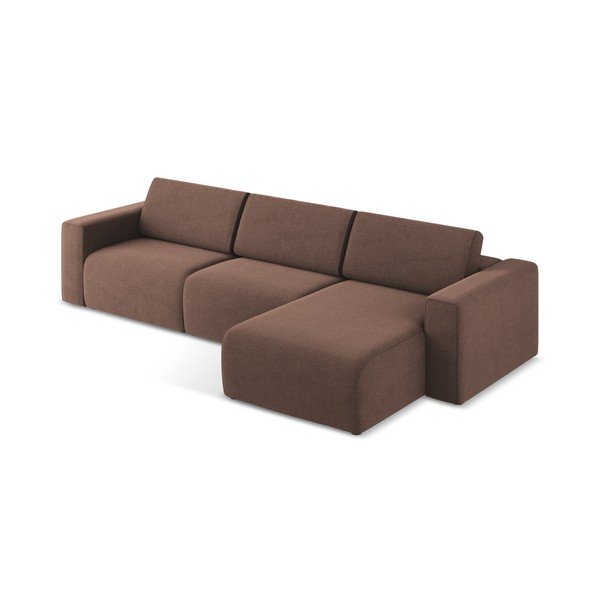 Růžová modulární rohová pohovka (pravý roh) Kalea – Makamii-image-3