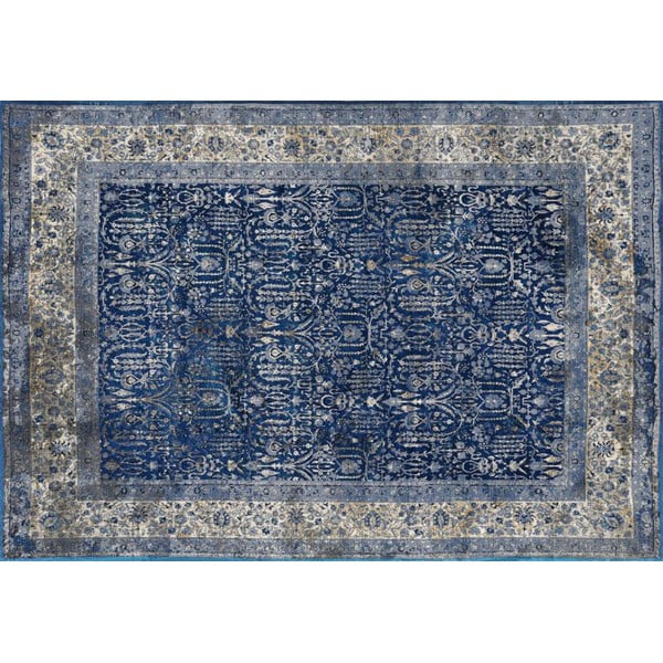 Modro-šedý koberec Floorita Tabriz, 160 x 230 cm-image-1