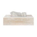 Kamenný box na kapesníky Travertine – Mette Ditmer Denmark