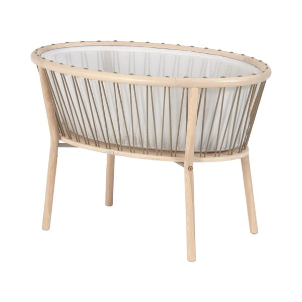 Přírodní dětská postýlka Kave Home Leonela, 40 x 75 cm