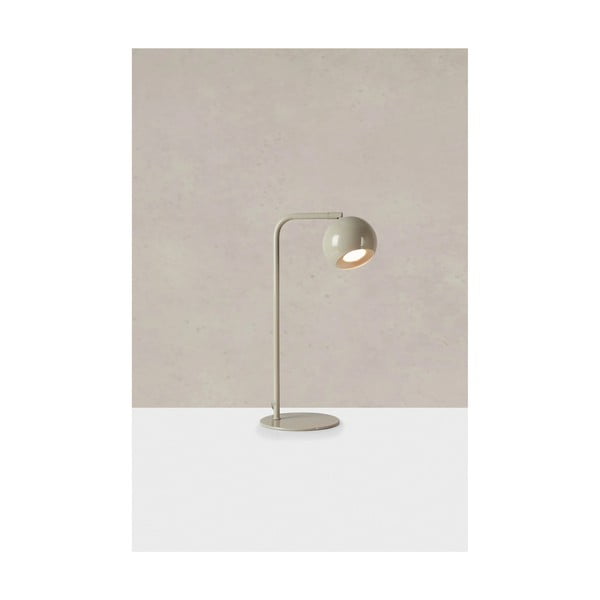 Šedobéžová stolní lampa s kovovým stínidlem (výška 39,5 cm) Pop – Markslöjd-image-1