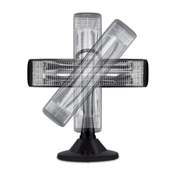 Černý elektrický ohřívač ENDERS Florenz-image-3