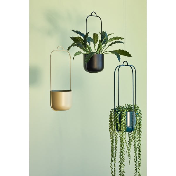 Kovové závěsné obaly na květináče v sadě 2 ks ø 16 cm Lotus – Hübsch-image-3