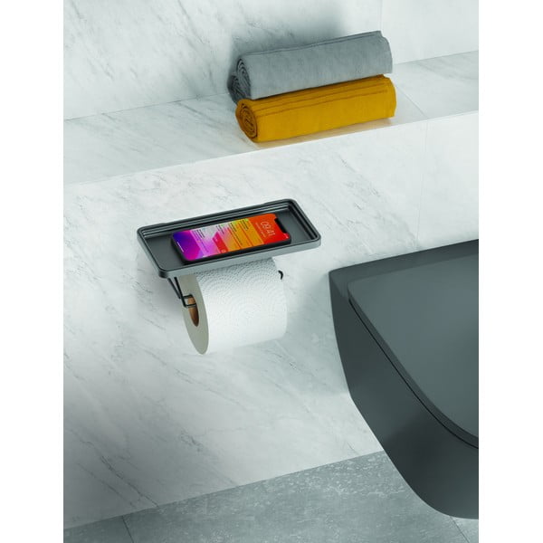 Samodržící držák na toaletní papír z nerezové oceli Origin Lava – Metaltex-image-2