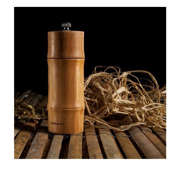 Mlýnek na sůl a pepř Bambum Madras, 14 cm-image-1