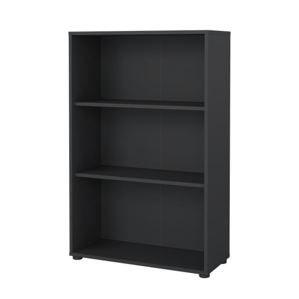 Antracitová knihovna 80x124 cm Sign – Tvilum-image-3